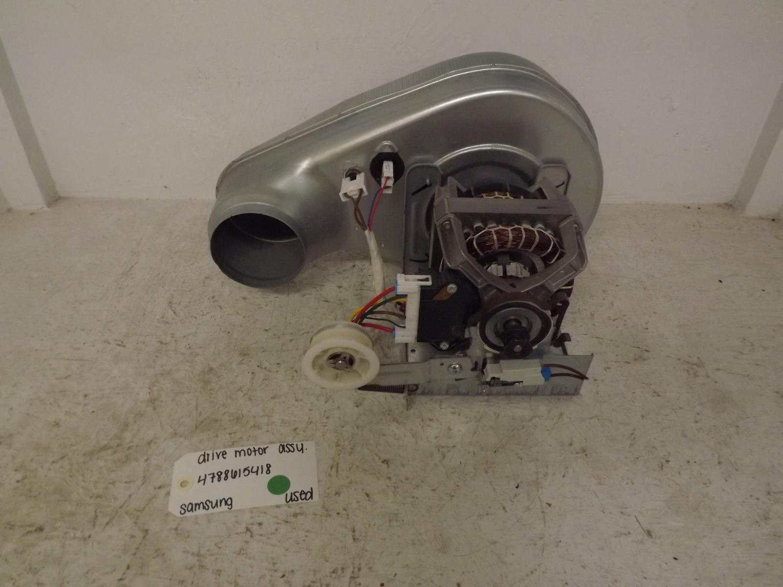 Samsung Dryer 4788615418 Drive Motor Assembly Used Samsung Dryer 4788615418 Drive Motor Assembly Used